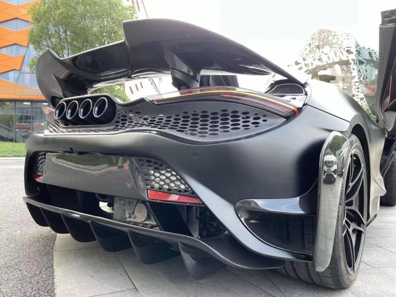 Dry Carbon 765LT Upgrade Bumper Kits for  720S High Quality Factory Price Carbon Fiber Side Skirt Rear Diffuser Fender